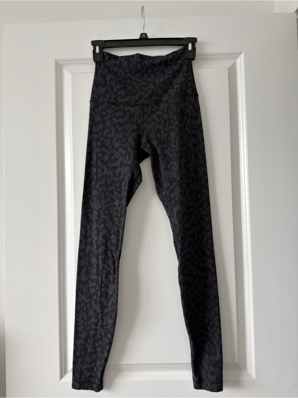 lululemon athletica Black Subtle Print Leggings